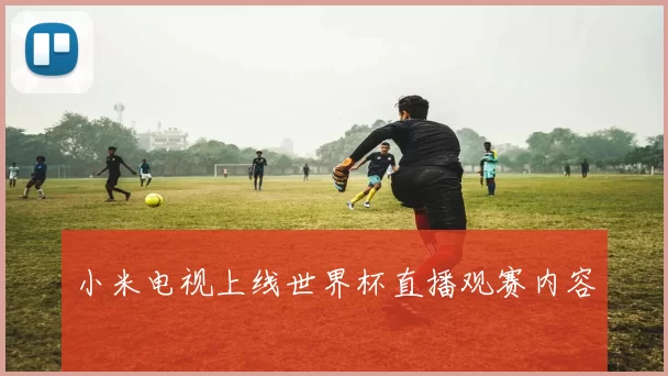 小米电视上线世界杯直播观赛内容
